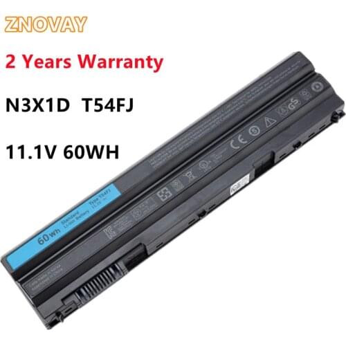 11.1V 65WH N3X1D Laptop Battery for DELL Latitude E5420 E5430 E5520 E5530 E6420 E6520 E6430 E6440 E6530 E6540 Notebook T54FJ