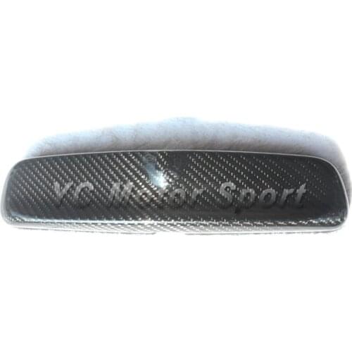 Car Accessories Full Carbon Fiber NI Style Room Rear View Roof Mirror Cover Fit For 1989-1998 R32 GTS GTR R33 GTS Car-styling