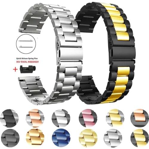 Stainless Steel Band For HONOR Magic Watch 2 46mm 42mm Metal Wrist Strap Bracelet for HONOR MagicWatch 2 20mm 22mm WristBands