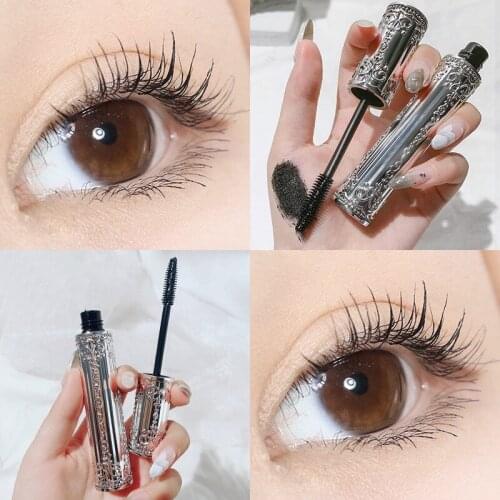 Black Mascara Slender Long Lasting Waterproof Thick Mascara thick, long, natural curling brush head TSLM2
