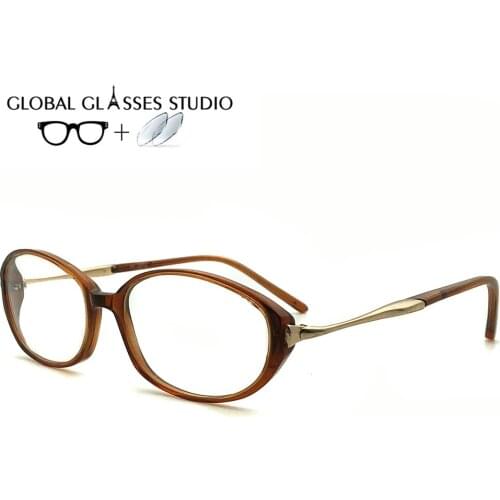 Kids Acetate Glasses Frame Eyewear Eyeglasses Reading Myopia Prescription Lens 1.56 Index PF-2012