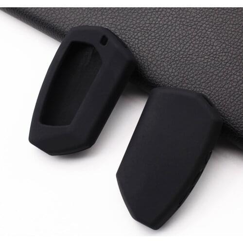 Hot Sale Soft Silicone Key Case Cover for Pandora DXL4950 DXL DX-90BT DX-91 Two Way Car Key Anti-theft LCD Remote Control Fob