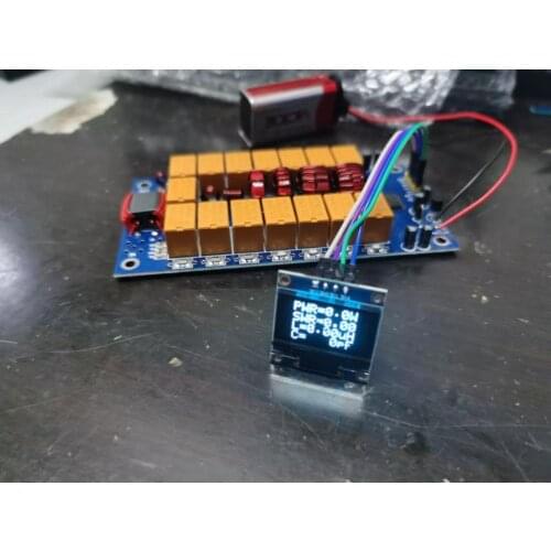 Ready to use ! Assembled ! ATU-100 1.8-50MHz ATU-100mini Automatic Antenna Tuner by N7DDC 7x7 +0.96inch OLED