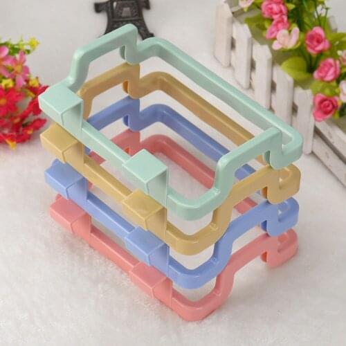 Kitchen Cupboard Back Garbage Bag Portable Kitchen Trash Bag Holder Incognito Cabinet Door Cloth Rack Towel Rack Kitchen Tools