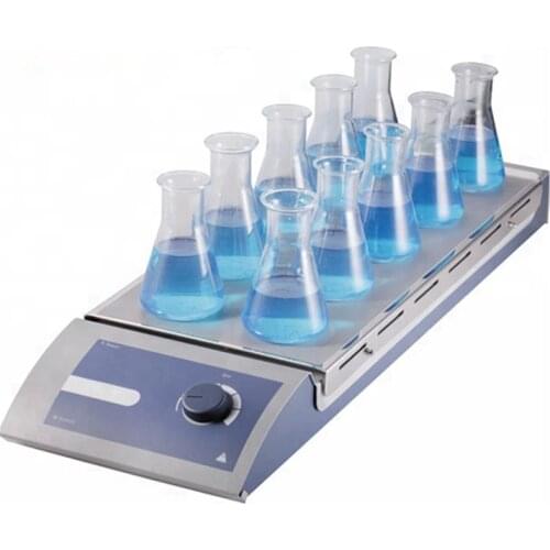 MS-M-S10 Lab Heating 10 Channel Classic Magnetic Stirrer