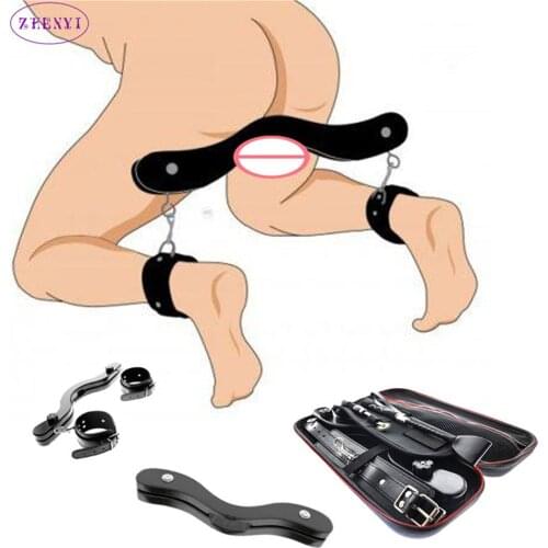 Humber Set Cock & Ball Torture BDSM Penis Sex Toy Scrotal Fixture CBT Ball Stretcher Ball Smasher Crusher Ball Stretcher Wood