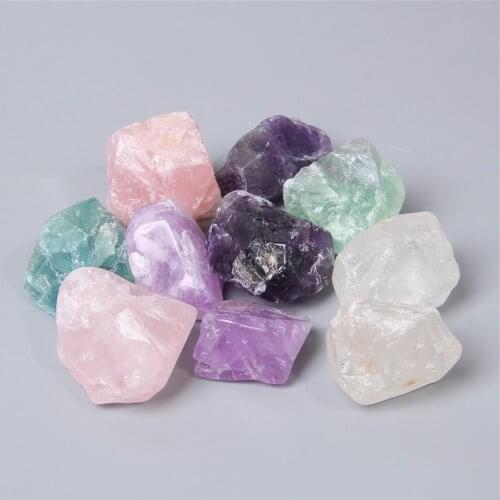 Irregular 50g Raw Natural Clear White Rose Amethysts Quartz Stone Reiki Healing Aromatherapy Crystal Mineral Nugget Stone Chips