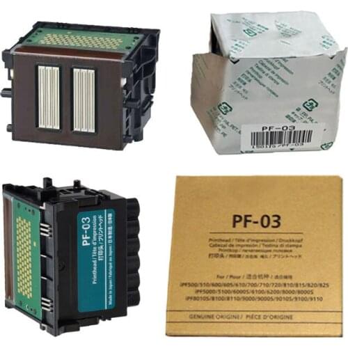 Pf-03 pf 03 Origial Pinthead For Canon nozzle IPF-655 755 650 PF-03 iPF8010s/8000/815/510/710/605/610 print head