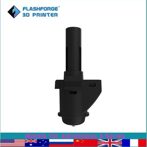 Improved Nozzle Assembly Version for Flashforge Adventurer 3/3C/Lite 3D Printer Parts Replacement Noozle