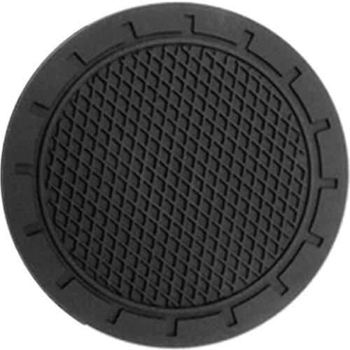 Universal Car Coasters Cup Holder Mat Waterproof PVC Car Coaster Auto Creative Insert Coaster Car Interior Accessories
