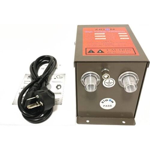 Ionizer ST-403A, high voltage AC adapter 7kv ion wind rod uses electrostatic processor. Air Pressure: 5-7 Bars