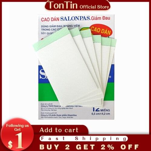 Vietnam Patchs Meridians Lumbar Pain Relief Back/Neck Muscular for joints Pain relieving Health Care 12pcsx3bags