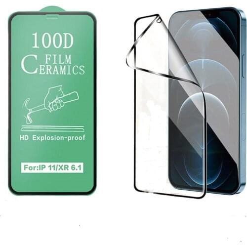 2Pcs HD Soft Ceramic Film for IPhone 11 12 Pro MAX Screen Protectors on The IPhone12 Mini X XR XS 7 8 Plus SE 2020