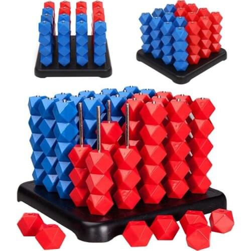3D Cube Board Game Educational Toy Red And Blue Cube 3D Stacking Game Space Thinking Training Boxed Parent-Child Interactive Toy