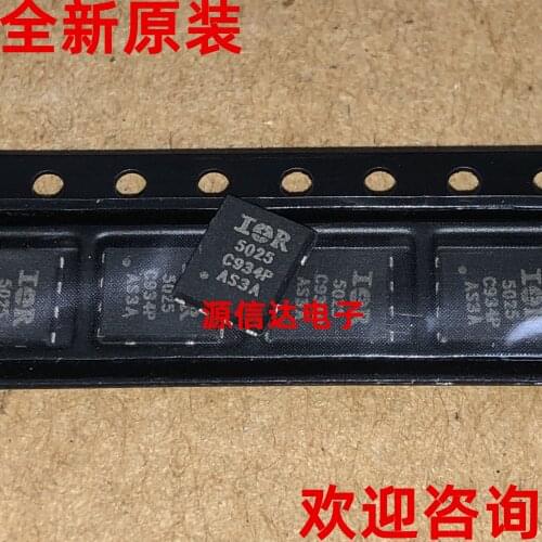 New imported IRFH5025 screen printing: 5025 QFN5x6 250V 25A MOS tube imported from stock