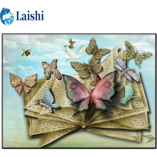 DIY Diamond Painting Creative art, book, butterfly Full Square/Round Drill 5D Diamond Embroidery Sale Rhinestone Home Decor Gift