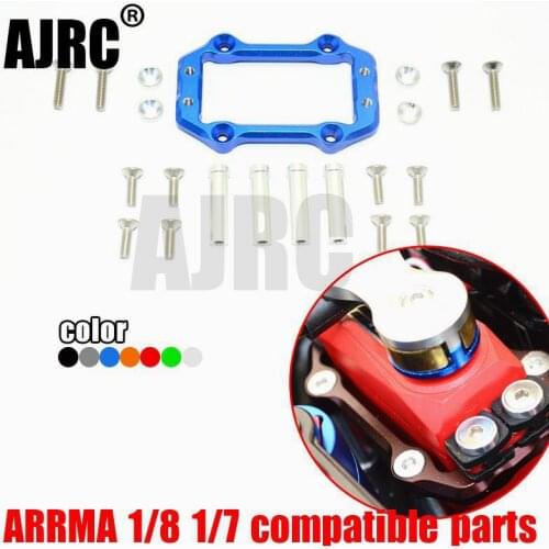 ARRMA 1/8 1/7 MOJAVE/TYPHON/SENTON/KRATON/OUTCAST/TALION is suitable for Aluminum alloy servo mount AR320193
