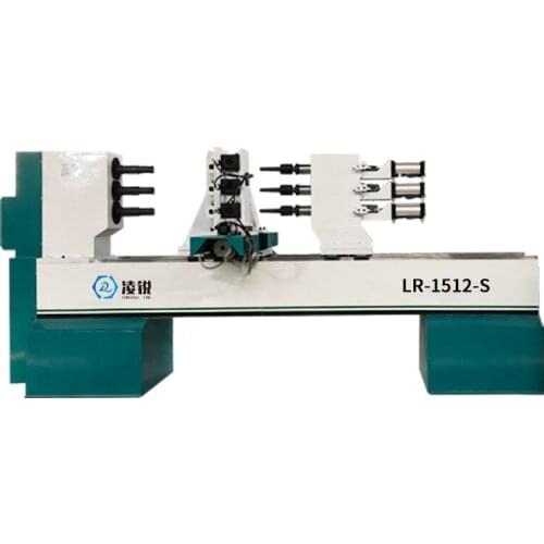 LR-1512-S Automatic CNC Car Carving Integrated Multifunctional CNC Woodworking Lathe Roman Column Handrail Woodworking Lathe