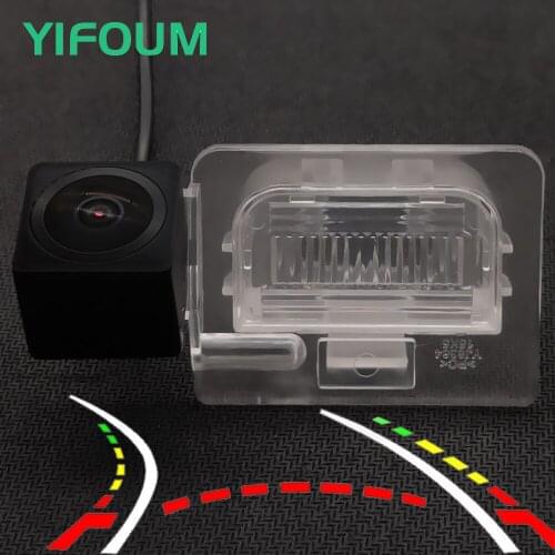 AHD Fisheye Starlight 12LED Dynamic Trajectory Car Rear View Wireless Camera For Kia Optima K5 JF 2016 2017 2018 2019