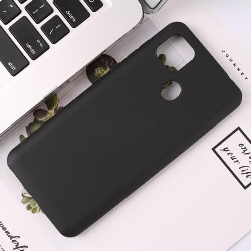 Black Anti knock Back Cover Case for ZTE Blade 20 Smart TPU Soft Silicone Protective Cases For ZTE Blade 20 Phone Cover