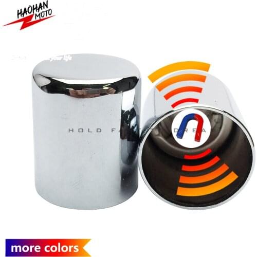 For Harley Touring Docking Cap 2009-2016 Chrome Motorcycle Magnetic Docking Hardware Point Cover Kit