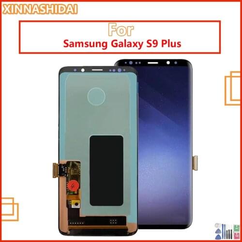 For Samsung Galaxy S9 G960 LCD For Samsung S9 Plus G965F G965U G965 LCD Display Touch Screen Digitizer Replacement With Frame