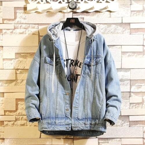 2020 Spring and Autumn Denim Jacket Loose Coat
