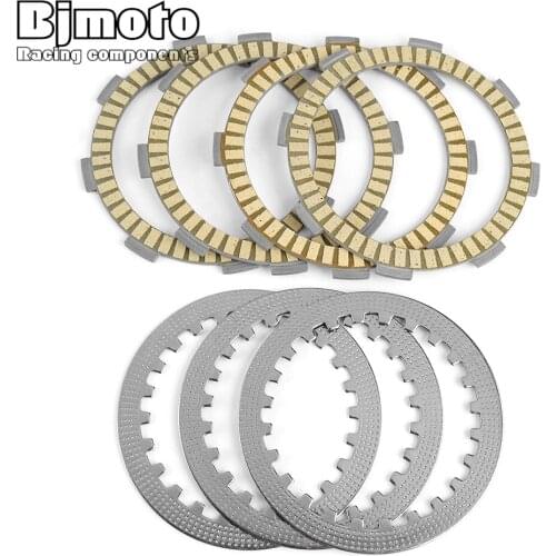 Clutch Friction Plates FOR Yamaha YBR125 Custom 2008-2016 XT125X (13D4/13D6) 2007-2011 Motorcycle Clutch Disc Set