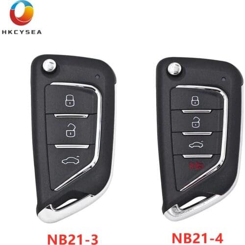 HKCYSEA 5/10/15PCS NB21-4 NB21-3 for KD900 URG200 KD-X2 MINI KD Key Programmer KEYDIY NB Series Car Key Remote Control