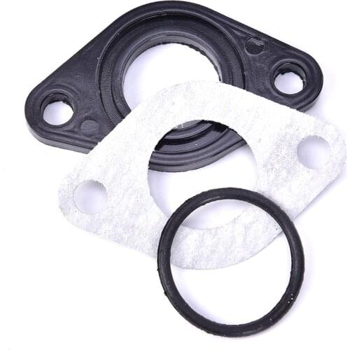 Carb Carburetor Manifold Intake Pipe Gasket Spacer Seal for Dirt Bike 110 125 cc CRF50 XR50 Pit Dirt Bike ATV Quad