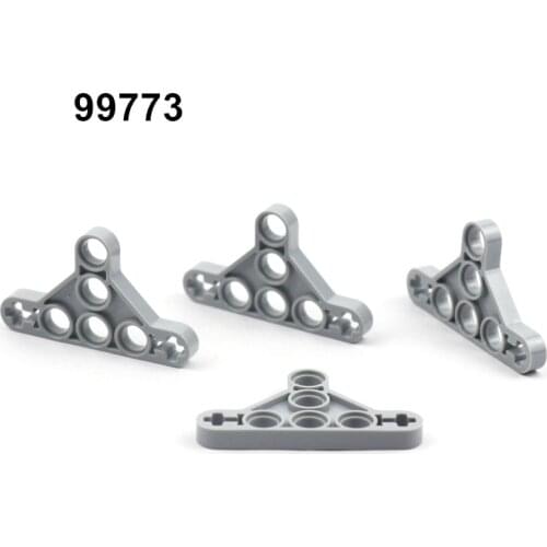 Technical Beam Triangle Thin 3 x 5 Mechanical 99773 Building Block Brick Kids Learning Toys Technical Blocks Set Parts