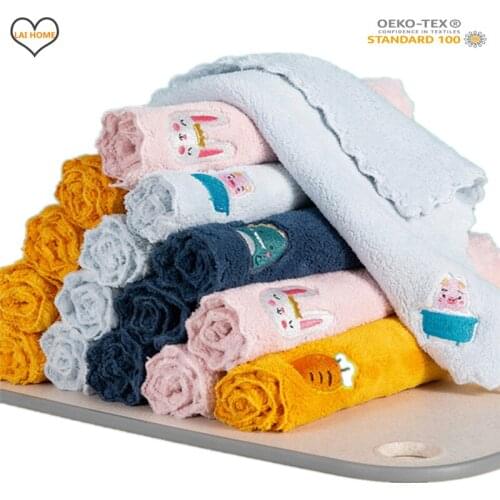 Kitchen Anti-grease Wiping Rags Efficient Super Absorbent Coral Fleece Cleaning Cloth Home Washing Dish Kitchen Cleaning Towel