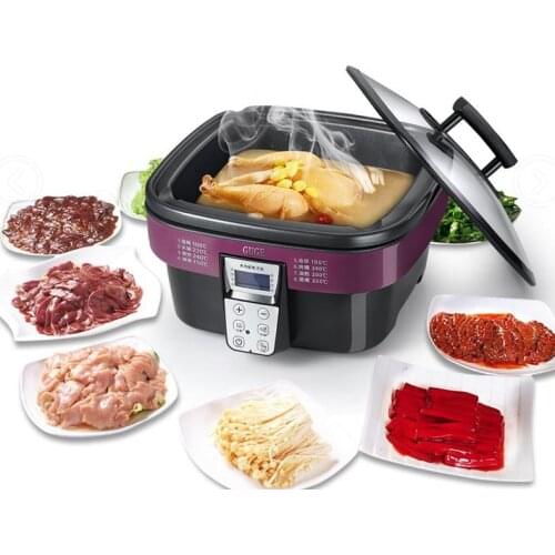 Multi-function Electric Cooker Non-stick Cooking Pot Stew Cooker Intelligent Fry Cooker AD-G909