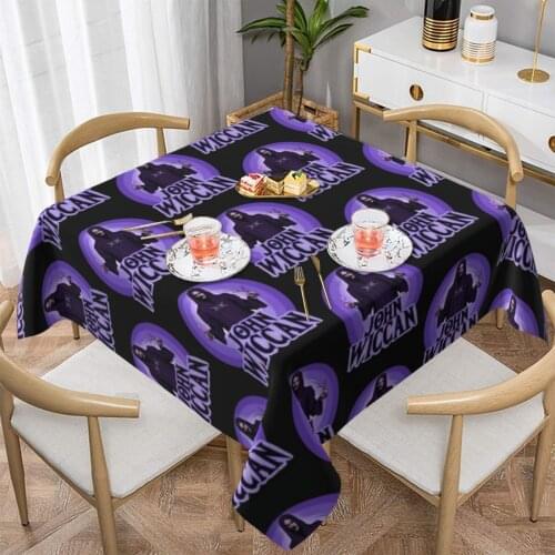 John Wick Tablecloth Wholesale Vintage Table Cover Outdoor Print Protector Polyester Table Cloth