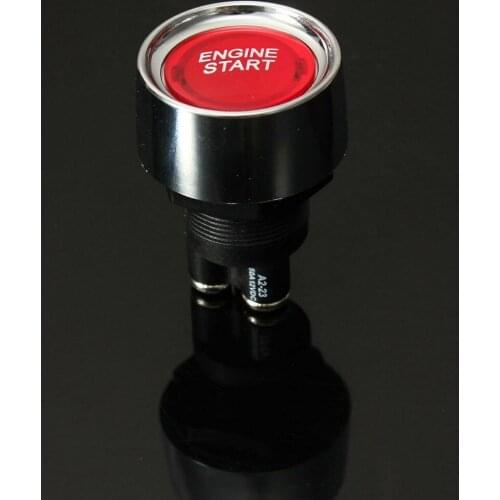 Car Ignition Switch Engine Start Push Button For Keyless Entry & Push Starter