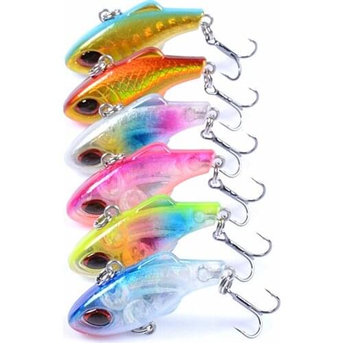 East Rain All Range Bait 3.6cm 5.2g 2pcs Freshwater Saltwater Fishing Lure Sinking VIB Artificial Hard Bait Free Shipping