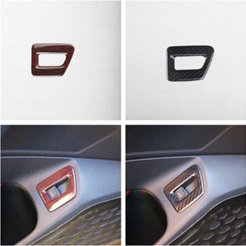 1pc ABS carbon fiber grain rear trunk Switch panel decation for 2016-2018 VW Volkswagen Passat B8 sedan