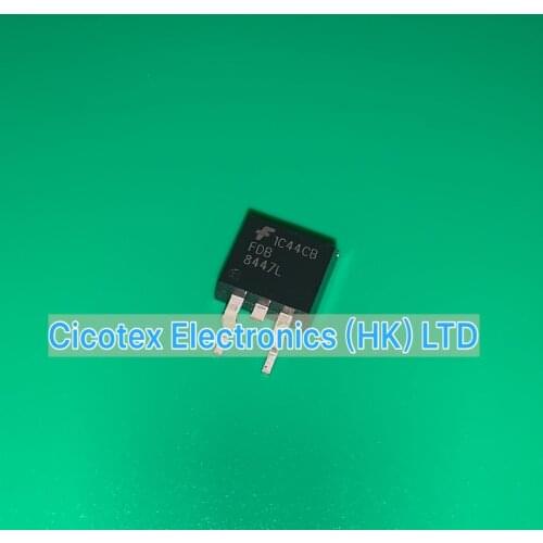 10pcs/lot FDB8447L TO-263 FDB 8447L MOSFET N-CH 40V 15A D2PAK FDB 8447L 8447 FDB-8447L