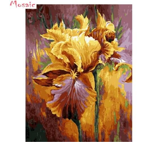 5d diy Diamond Painting cross stitch kits flower,Kitchen Wall Decor Diamond Embroidery mosaic diamond Full square Rhinestones