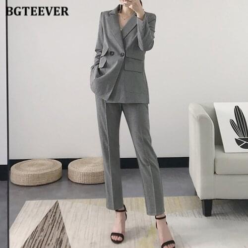 BGTEEVER Women's Office Trouser Suits