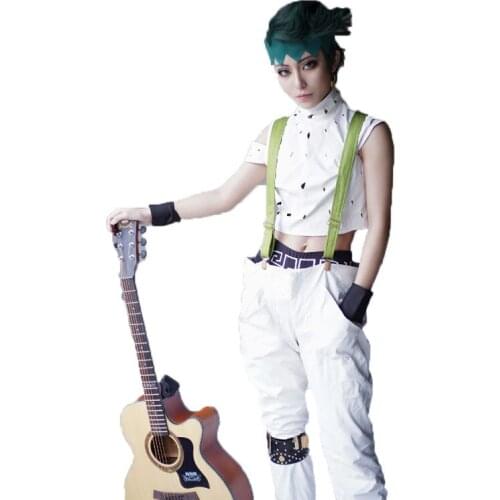 JoJos Bizarre Adventure Rohan Kishibe Cosplay Costume Halloween