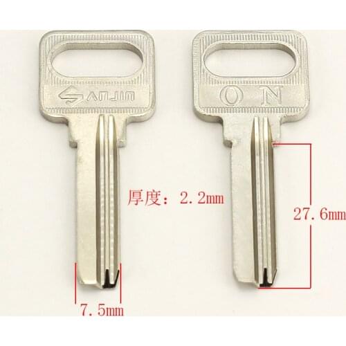 Best quality B047 House Home Door Key blanks Locksmith Supplies Blank Keys