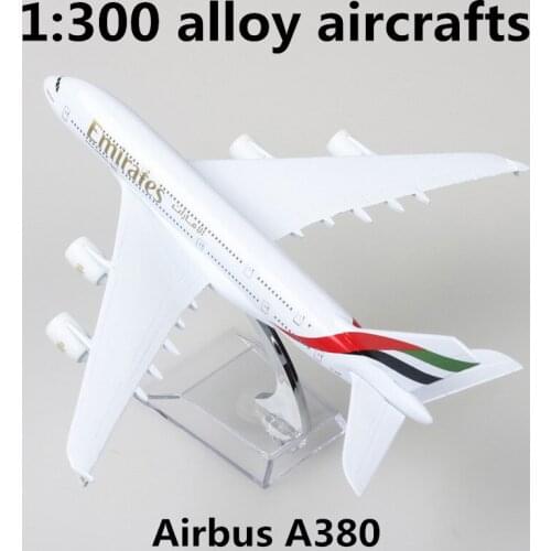 1:300 alloy aircrafts,high simulation Airbus A380 airliner models,diecast metal toy,childrens educational toys,free shipping