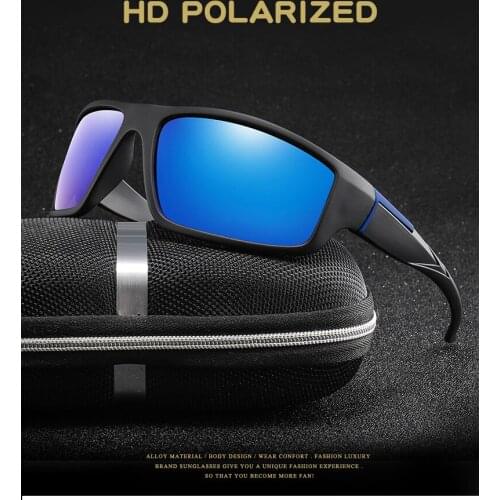 Fashion Polarized Sunglasses Men Luxury Brand Designer Vintage Driving Sun Glasses Male Goggles Shadow UV400 De Sol