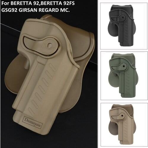Tactical Gun Holster Cs Combat Pistol Case for BERETTA 92,BERETTA 92FS GSG92 GIRSAN REGARD MC. Pistol Case