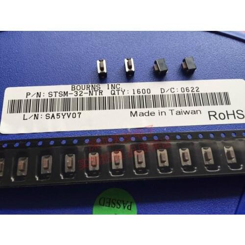 Taiwan Tat DIP DTSM-32N Tact Switch Jog Button Switch 3*6*5 Patch 2 Feet