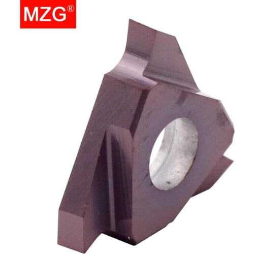 MZG Triangle TGF32R 050 200 075 ZM856 Stainless Steel Shallow Grooving Cutter CNC Lathe Cutting Tools Solid Carbide Inserts