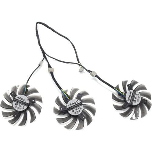 75MM PLD08010S12HH R9 290 R9 380X Cooler Fan For Gigabyte GTX 670 680 760 Ti G1 GTX 770 780Ti Graphics Card Cooling Fan