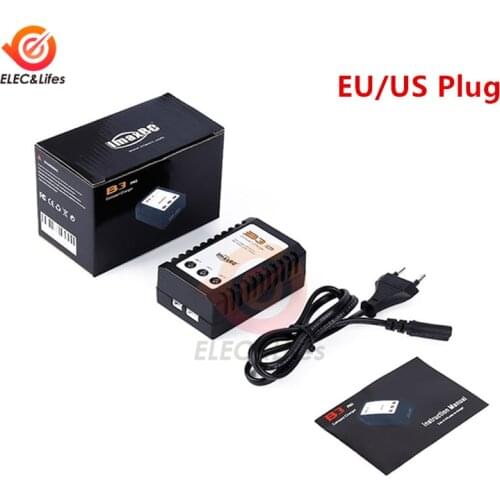 100-240V 10W iMaxRC iMax B3 Pro Compact 2S 3S Lipo Balance Battery Charger EU/US Plug for RC Helicopter LED Power Supply Charger
