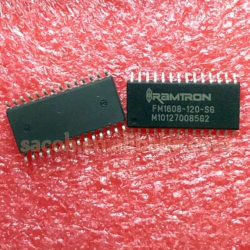 5PCS/lot New OriginaI FM1608-120-SG FM1608-120-S FM1608-120 FM1608 SOP-28 64Kb Bytewide FRAM Memory